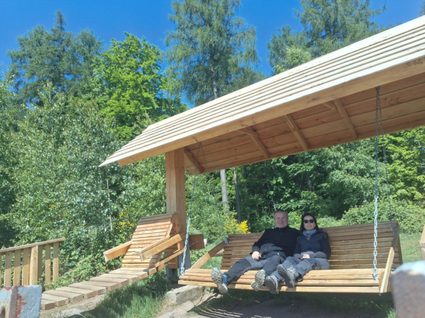 Schaukel am Annweiler Forsthaus